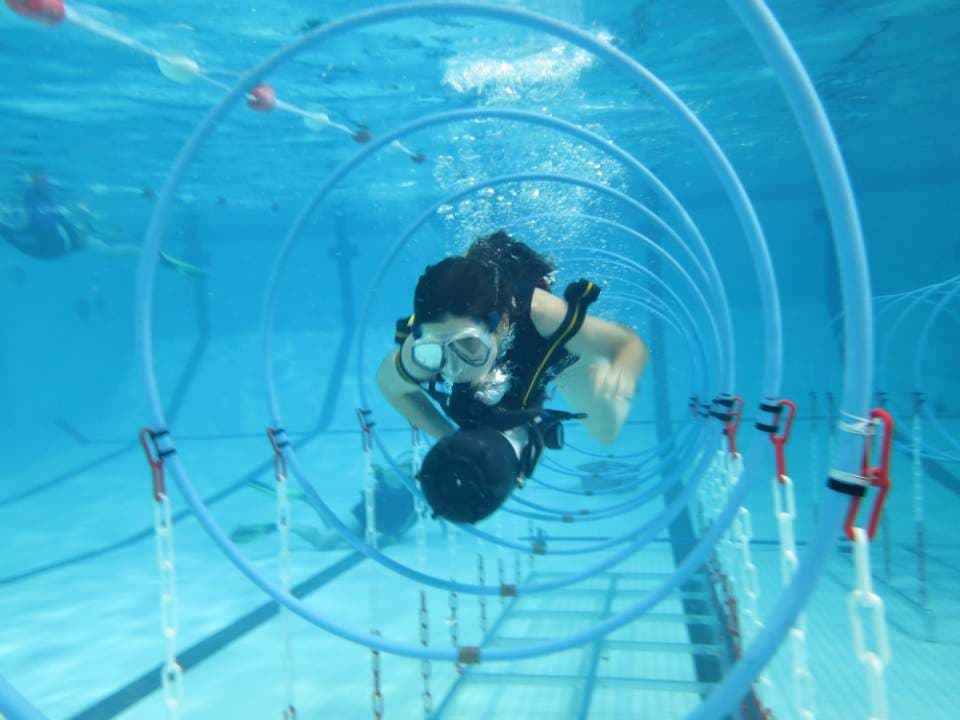 Parcours de PSP en piscine